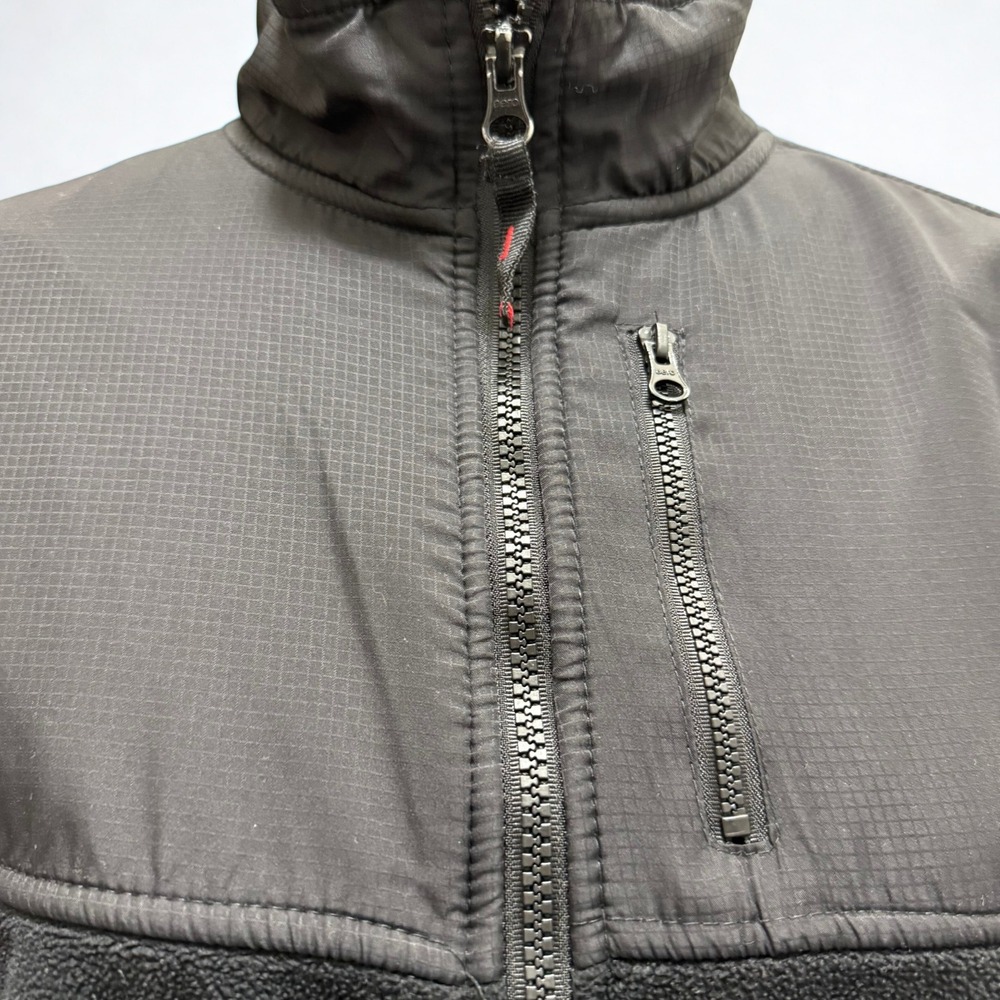 Aeropostale Black Fleece Jacket Full Zip Pockets Size‎ S P - Picture 2 of 8